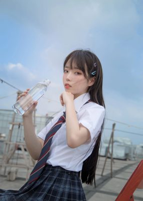 可爱妹子Fushii_海堂 – 饮水