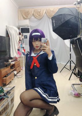 萌系小姐姐-白烨- – 学姐校服