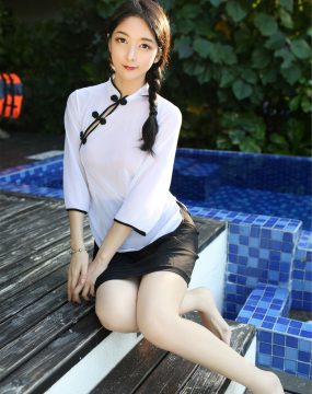 HUAYAN 花の颜 Vol.065 Angela喜欢猫