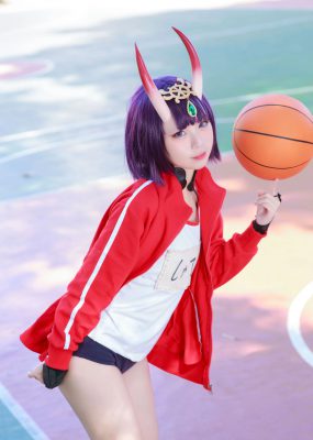 网红COS G44不会受伤 – 酒吞体操服