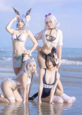 Sayo Momo – Azur Lane Le Malin bikini