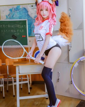 桜桃喵 – 玉藻前体操服