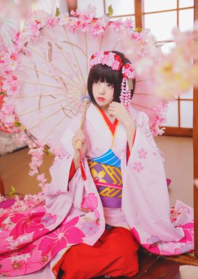 桜桃喵《(加藤惠)和服》