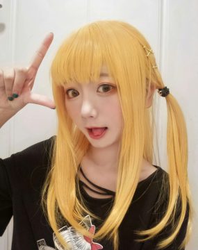 网红COS 弦音sic – 黄头发妹妹