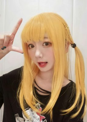 网红COS 弦音sic – 黄头发妹妹