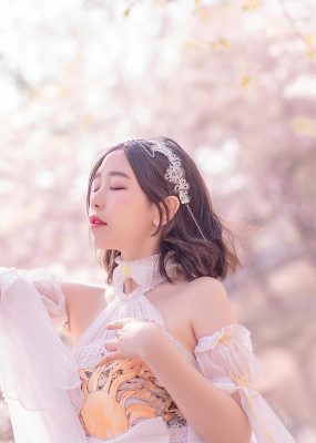 网红COS 穆零Mu0 – 花情