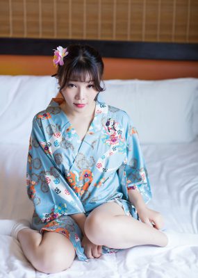 芝芝Booty《韵味和服+性感内衣》 爱蜜社 VOL.173