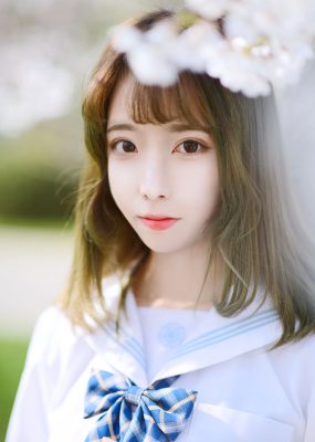 可爱妹子Fushii_海堂 – 樱花树下