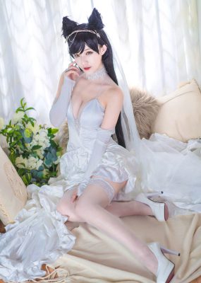 网红COS 铁板烧鬼舞w 爱宕