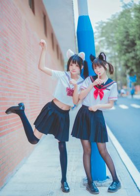桜桃喵&疯猫ss 《JK百合2》