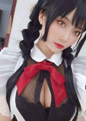 网红COS 洛璃LoLiSAMA – 黑丝女仆