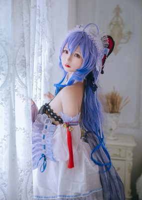 Cosplay日奈娇 – 甘雨女仆