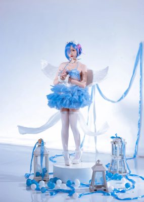 人气Coser二佐Nisa – 蕾姆天使