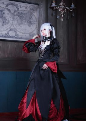 网红COS G44不会受伤 – 雾枝长裙