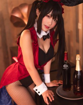 网红COS Mime弥美 – 時崎狂三