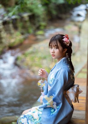 微博福利姬镜酱 私奔之和服