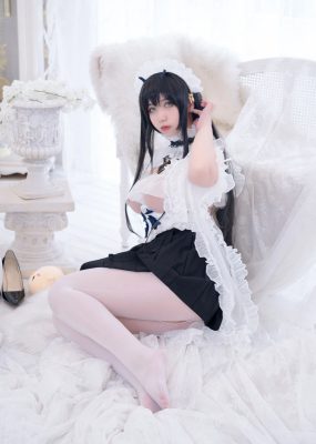 Meroko_魅瞳 – 碧蓝航线 不挠女仆没干劲的小姐姐