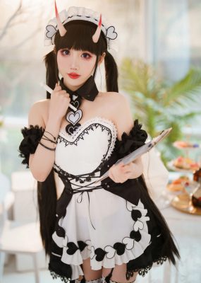 可爱人气Coser面饼仙儿 能代女仆
