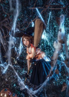 网红COS Kitaro_绮太郎 我的英雄学院 万圣节
