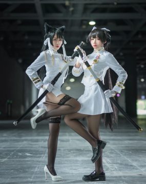 网红COS 九曲Jean 碧蓝航线 獒犬