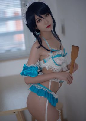 网红少女 鳗鱼霏儿 – 兽耳 蕾丝女仆