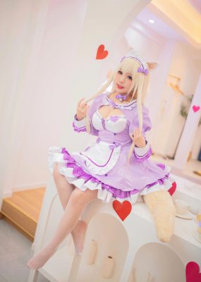 网红COS 貓田聖奈奈(桃之啾啾) – 椰子