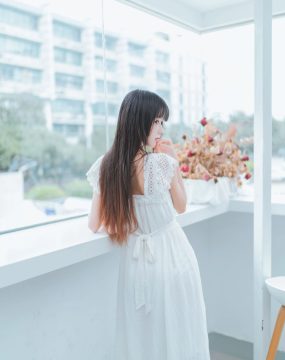 桜桃喵 – 清新之白花花
