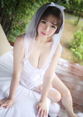 徐cake《白色婚纱系列》 美媛馆 Vol.165