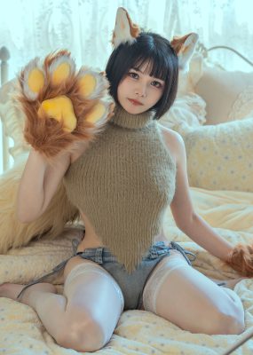 七月喵子 – 幻想兽娘集日食 牙牙