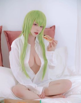 起司块wii写真 白衬衣