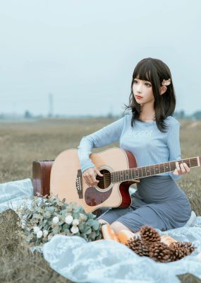 网红COS 蠢沫沫 – 吉他妹妹