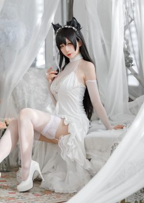 网红COS 樱落酱w – 爱宕花嫁