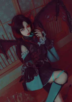 萌妹白易子教主 – 阴阳师 吸血姬