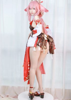 Asagiriai 愛ちゃん – 原神 八重神子