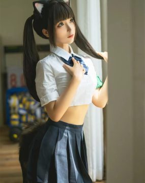 蠢沫沫 – 学妹是猫娘-居家学妹