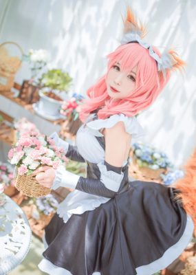 网红COS 北之北 – FGO玉藻前女仆