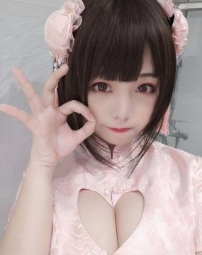萌系小姐姐蜜汁猫裘 – 中华娘(自拍)