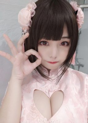 萌系小姐姐蜜汁猫裘 – 中华娘(自拍)