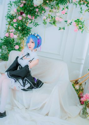 人气Coser二佐Nisa 蕾姆女仆
