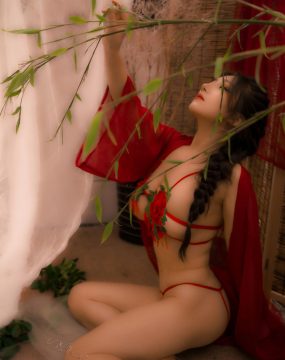 微密圈 网络红人樱晚gigi – 胭花