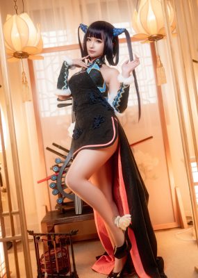 网红COS 蠢沫沫 – 杨玉环二破