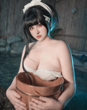 夏鸽鸽不想起床&上杉绘黎落&滢妹 – 温泉假日 [46P]